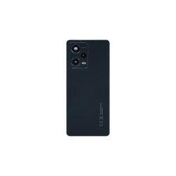 Xiaomi Redmi Note 12 Pro 5G bagcover Black med linse OEM
