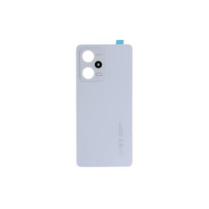 Xiaomi Redmi Note 12 Pro 5G bagcover White med linse OEM