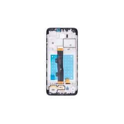 Motorola Moto E7 Sk�rm med ramme Gr� Display og Digitizer