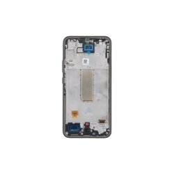 Samsung Galaxy A34 A346B Sk�rm OLED med ramme Graphite Display og Digitizer Soft-OLED