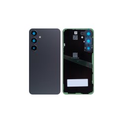 Samsung Galaxy S24 S921B bagcover Black med linse OEM