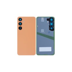 Samsung Galaxy S24 S921B bagcover Orange med linse OEM