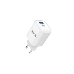 Rixus 30W oplader USB-C Hvid RX95A