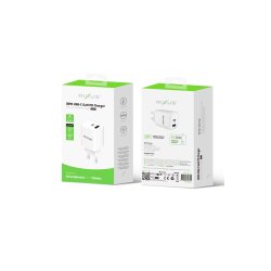 Rixus 30W oplader USB-C Hvid RX95A