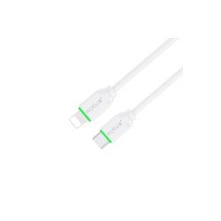 Rixus USB-C til Lightning kabel Hvid RXUC18L