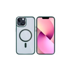 iPhone 14 Plus Classic 04 MagSafe-cover M�rk gr�n