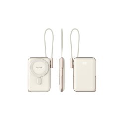 Rixus 10000mAh powerbank Guld