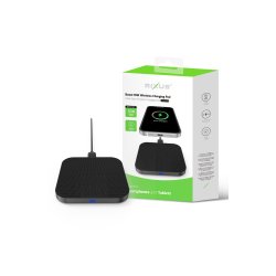 Rixus 15W ladepad Boost ladepad Sort RXWC25