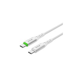 Rixus USB-C til USB-C kabel auto disconnect Hvid RXUC21C
