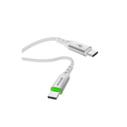 Rixus USB-C til USB-C kabel auto disconnect Hvid RXUC21C