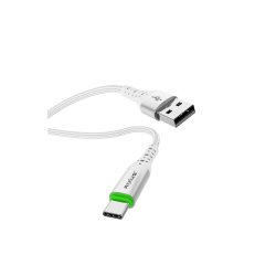 Rixus USB-A til USB-C kabel auto disconnect Hvid RXUC21AC