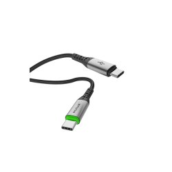 Rixus USB-C til USB-C kabel auto disconnect Sort RXUC22C