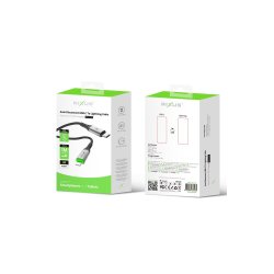 USB-C til Lightning Ladekabel Auto Disconnect Sort Rixus RXUC22L