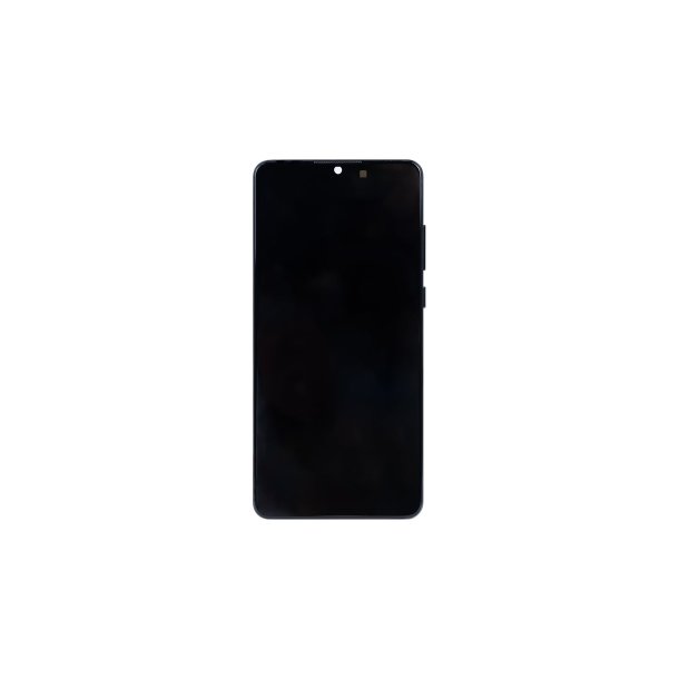 Sk�rm til Huawei P30 OLED med Ramme OEM Sort