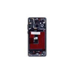 Sk�rm til Huawei P30 OLED med Ramme OEM Sort