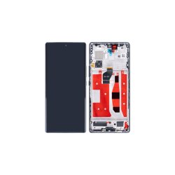 Huawei Honor 70 Sk�rm med ramme Sort Display og Digitizer