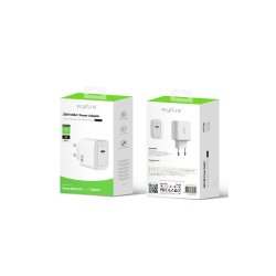 Rixus 25W oplader USB-C Hvid RXHC25