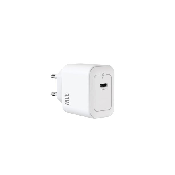 Rixus 33W oplader USB-C Hvid RXHC33