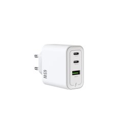 Rixus 65W oplader Hvid RXHC67