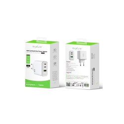 Rixus 65W oplader Hvid RXHC67