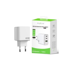 Rixus 65W oplader Hvid RXHC67