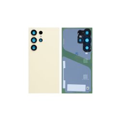 Samsung Galaxy S24 Ultra S928B bagcover Gul med linse OEM