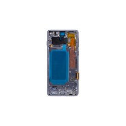 Samsung Galaxy S10 G973F Sk�rm med ramme Sort Display og Digitizer Refurbished