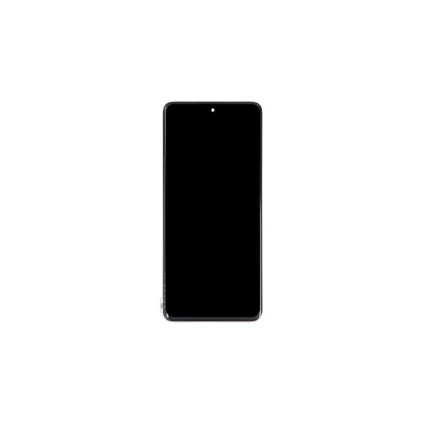 Oppo Reno9 PHM110 / Oppo Reno9 Pro PGX110 Sk�rm med ramme Sort Display og Digitizer