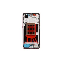 Oppo Reno9 PHM110 Sk�rm med ramme R�d Display og Digitizer