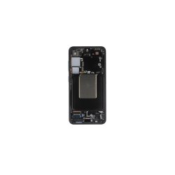 Sk�rm til Samsung Galaxy S24 S921B med Ramme Sort