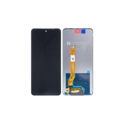 Oppo K11x Sk�rm med ramme Sort Display og Digitizer