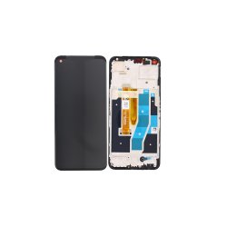 Oppo K10x Sk�rm med ramme Sort Display og Digitizer