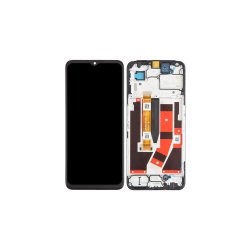 Oppo K10 5G Sk�rm med ramme Sort 5G Display og Digitizer