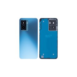 Oppo K10 5G bagcover Blue med linse OEM