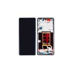 Oppo Reno 11 Pro Sk�rm med ramme Hvid Display og Digitizer