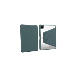 iPad 10 10,9" (2022) / iPad 11,0" (2025) Flipcover L�der M�rkegr�n