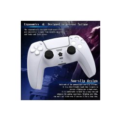 Sony Playstation 4 kompatibel Wireless Bluetooth Game Controller (T28) White OEM