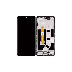 Oppo A2 Sk�rm med ramme Sort Display og Digitizer