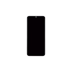 Oppo A2x Sk�rm med ramme Sort Display og Digitizer