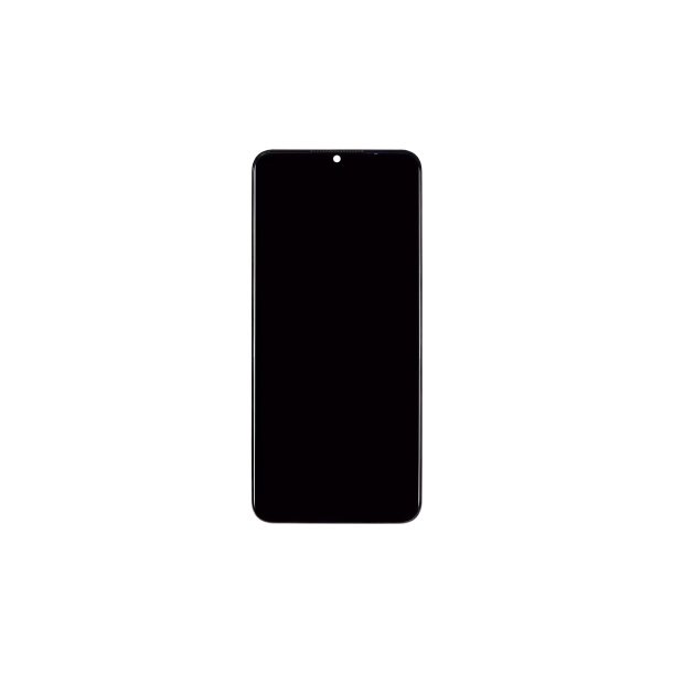 Oppo A2x Sk�rm med ramme Sort Display og Digitizer