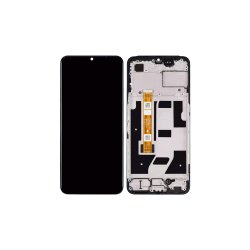 Oppo A2x Sk�rm med ramme Sort Display og Digitizer