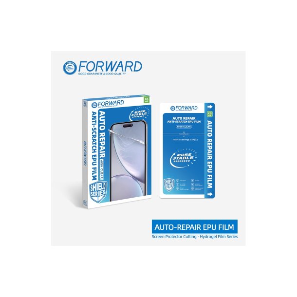 Forward Universal Sk�rmbeskyttelsesfolie High Clear Selvreparerende Anti-Rids EPU 20-pack
