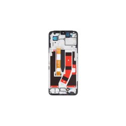 Oppo A56s PFTM20 / Oppo A57 5G Sk�rm med ramme Sort Display og Digitizer