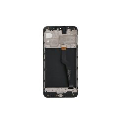 Samsung Galaxy M10 M105G Sk�rm med ramme Sort Display og Digitizer Service Pack
