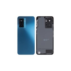 Oppo A56s PFTM20 bagcover Blue med linse OEM