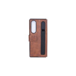 Samsung Z Fold4 (5G) F936B Wallet case Brun