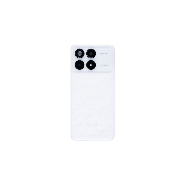 Xiaomi Redmi K70 bagcover Silver med linse OEM