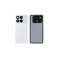 Xiaomi Redmi K70 Pro bagcover Silver med linse OEM
