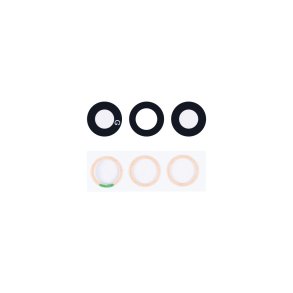 Kameraglas til Samsung Galaxy S24 S921B Sort OEM