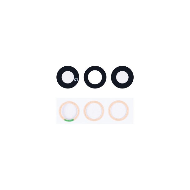 Kameraglas til Samsung Galaxy S24 S921B Sort OEM